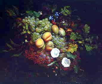 Photo of "STILL LIFE WITH FRUIT." by JEAN BAPTISTE ROBIE