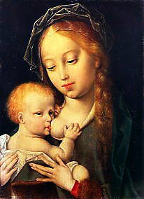 Photo of "VIRGIN AND CHILD" by JAN VAN CLEVE