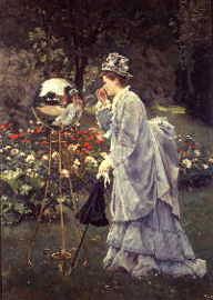 Photo of "IN THE PARK" by ALFRED STEVENS