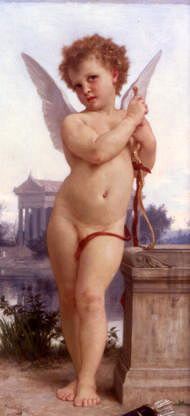 Photo of "L'AMOUR AU REPOS" by WILLIAM ADOLPHE BOUGUEREAU