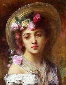 Photo of "THE ROSE GIRL" by ALEXEI HARLAMOFF