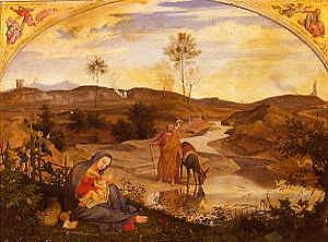 Photo of "THE REST ON THE FLIGHT INTO EGYPT" by JOSEPH ANTON KOCH