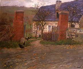 Photo of "RUSTIC FARMHOUSE, 1894" by FRITS THAULOW