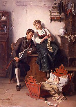 Photo of "MINDING THE BABY" by THEODORE GERARD