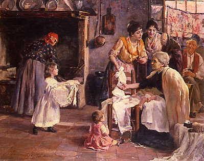 Photo of "PREPARING FOR THE BAPTISM." by EGISTO LANCEROTTO