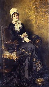 Photo of "A PORTRAIT OF THE ARTIST'S WIFE" by CONRAD KIESEL