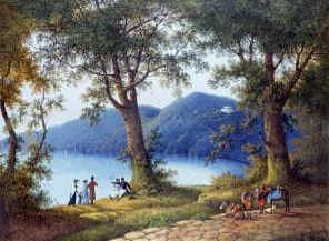 Photo of "FIGURES BY A LAKE" by JOSEPH AUGUST KNIP