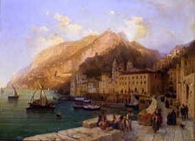 Photo of "VIEW OF AMALFI HARBOUR, ITALY" by THOMAS ENDER