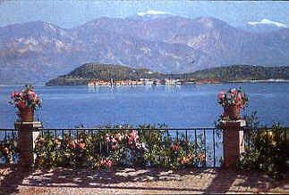 Photo of "A VIEW OF THE ISOLA BELLA, ITALY" by ANGELO MORBELLI