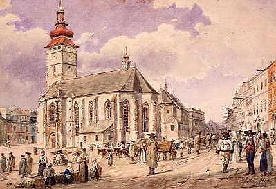 Photo of "CATHOLIC CHURCH OF ST.MICHAEL AT EPERJES,CZECHOSLOVAKIA" by JACOB ALT