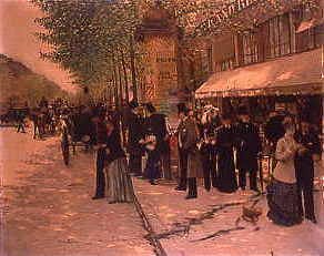 Photo of "ON THE BOULEVARD, PARIS, FRANCE" by JEAN BERAUD