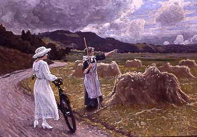 Photo of "GIVING DIRECTIONS" by PAUL GUSTAV FISCHER