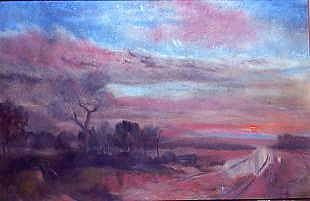 Photo of "AN AUTUMNAL SUNSET" by LESSER URY