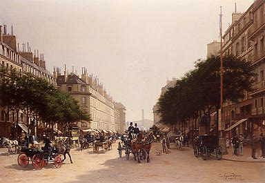 Photo of "LA RUE ROYALE, PARIS, FRANCE" by EDMOND GEORGES GRANDJEAN