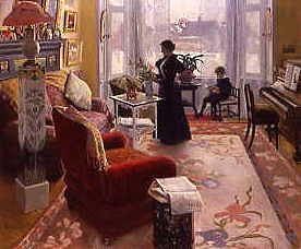 Photo of "THE DRAWING ROOM" by PAUL FISCHER