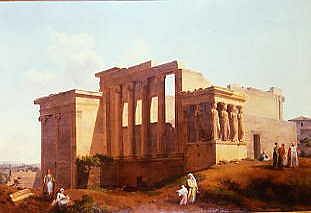 Photo of "ATHENS, GREECE, THE TEMPLE OF MINERVA" by LANCELOT THEODORE,TURPIN CRISSE