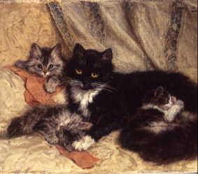 Photo of "THE CATS' NAP" by HENRIETTE RONNER- KNIP