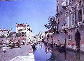 Photo of "THE CANALE SAN MAURIZIO, VENICE, ITALY, 1890" by FEDERICO DEL CAMPO