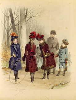 Photo of "FASHION FOR CHILDREN 1884-1887" by JULES DAVID