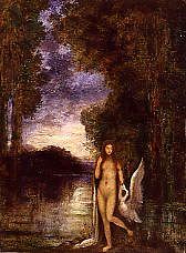Photo of "LEDA AND THE SWAN" by GUSTAVE MOREAU