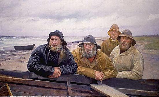Photo of "THE FISHERMEN, 1890" by MICHAEL ANCHER