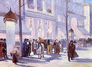 Photo of "LEAVING THE OPERA, 1900" by CHARLES HENRY TENRE