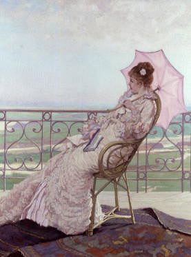 Photo of "ON THE TERRACE" by CHARLES HERMANS