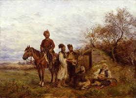 Photo of "COSSACKS IN A WOODED LANDSCAPE" by LUDWIG GEDLEK