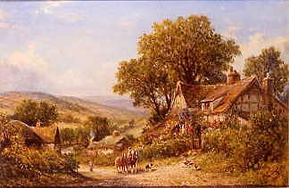 Photo of "LANE AT HINDHEAD" by ALFRED AUGUSTUS GLENDENING