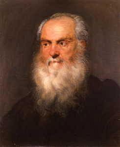 Photo of "PORTRAIT OF A BEARDED MAN" by JACOPO ROBUSTI TINTORETTO