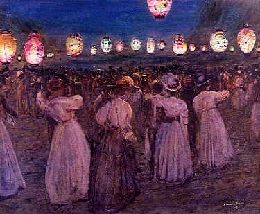 Photo of "CHINESE LANTERNS" by A. ROMILLY (IN COPYRIGHT FEDDEN