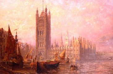 Photo of "THE HOUSES OF PARLIAMENT, LONDON, ENGLAND" by CLAUDE T. STANFIELD MOORE