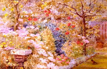 Photo of "A SUMMER GARDEN" by CHARLES EARLE