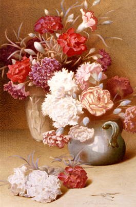 Photo of "CARNATIONS" by ANNIE MARY YOUNGMAN