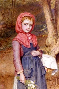 Photo of "A SWEET GIRL" by CHARLES SILLEM LIDDERDALE