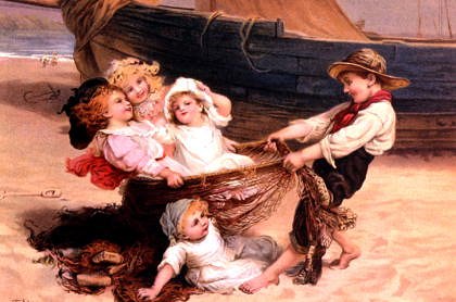 Photo of "A LIVELY HAUL" by FREDERICK MORGAN