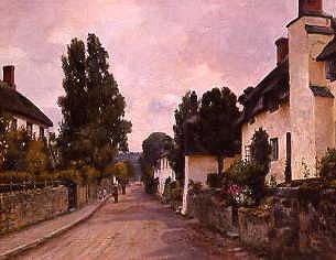 Photo of "EVENING SHADOWS, WILLITON, SOMERSET" by CHARLES JAMES FOX