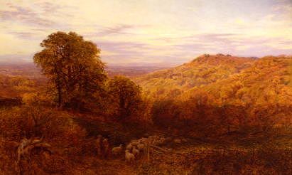 Photo of "A WARM SUNLIT EVENING" by GEORGE VICAT COLE