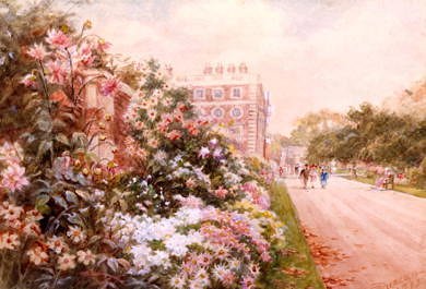 Photo of "THE GARDENS AT HAMPTON COURT PALACE (ENGLAND)" by WALTER DUNCAN