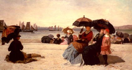 Photo of "ON THE BEACH" by FRANCIS SYDNEY MUSCHAMP