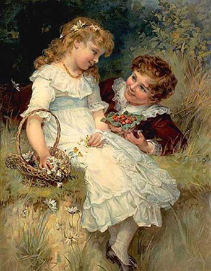 Photo of "SWEETHEARTS" by FREDERICK MORGAN