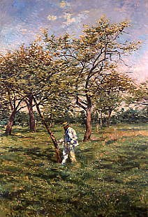 Photo of "IN THE ORCHARD" by LUCIEN FRANK