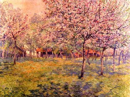 Photo of "THE ORCHARD AT BLOSSOM TIME" by JULIETTE WYSTMAN