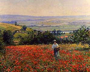 Photo of "IN THE POPPY FIELD" by LEON GIRAN-MAX