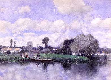 Photo of "A SUMMER'S DAY ON THE RIVER" by MARTIN, Y ORTEGA RICO