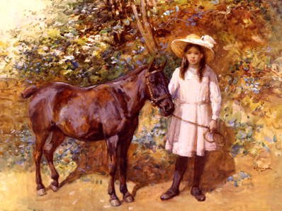 Photo of "GIRL AND A PONY" by JOHN ATKINSON