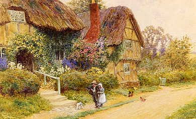 Photo of "THE COTTAGE GUARD" by ARTHUR CLAUDE STRACHAN