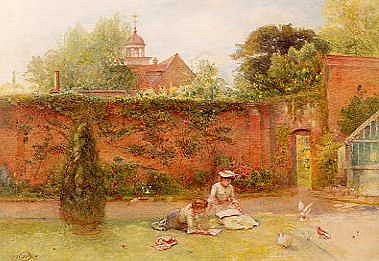 Photo of "A WALLED GARDEN" by JOHN PARKER