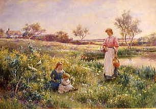 Photo of "GOLDEN HOURS" by ALFRED AUGUSTUS GLENDENING