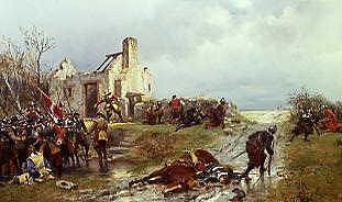 Photo of "A BATTLE SCENE" by ERNEST CROFTS